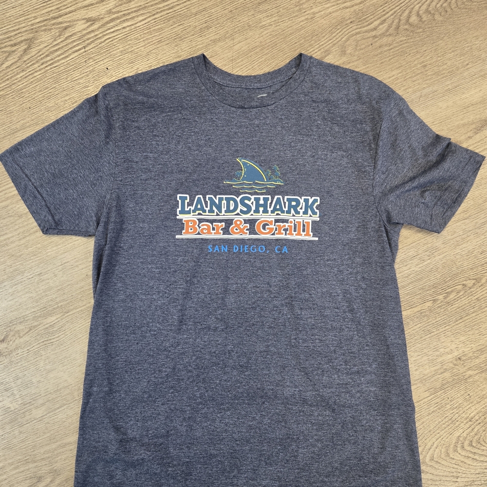 Margaritaville Landshark San Diego Men's Grayish-Blue Large T-Shirt